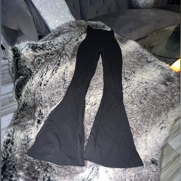 EDIKTED Melina Side Slit Strapless Flare Jumpsuit
, Small - Picture 7 of 15